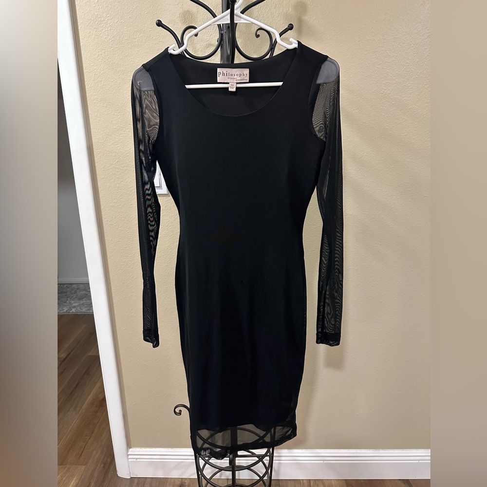 Philosophy Dresses Black Sz XS